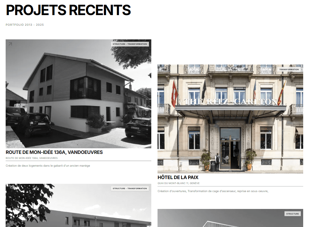 verso ingénieurie site web