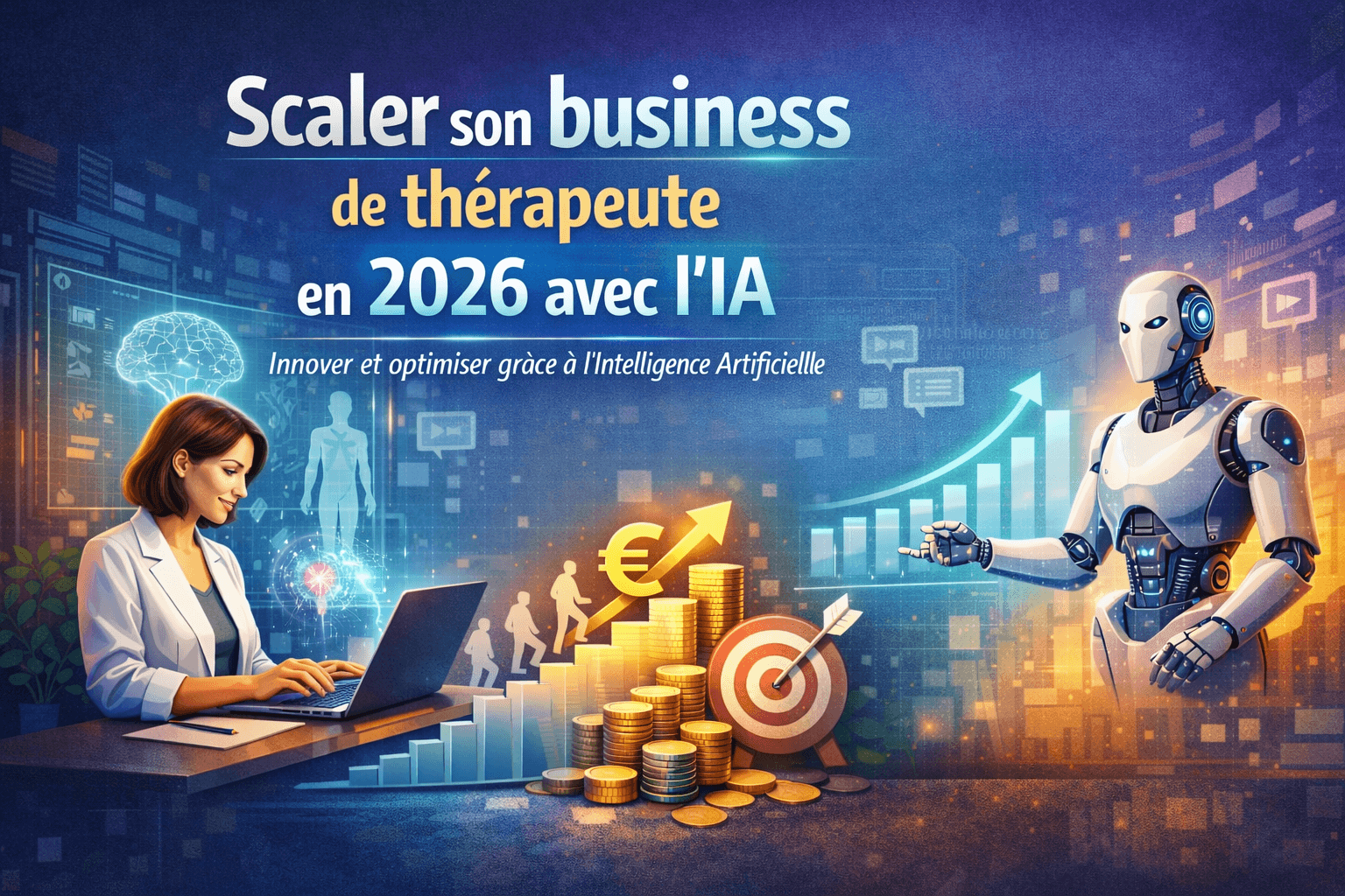 Scaler son business de thérapeute en 2026 avec l'IA