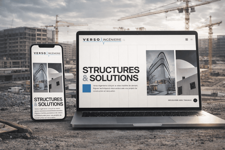 verso ingénieurie site web