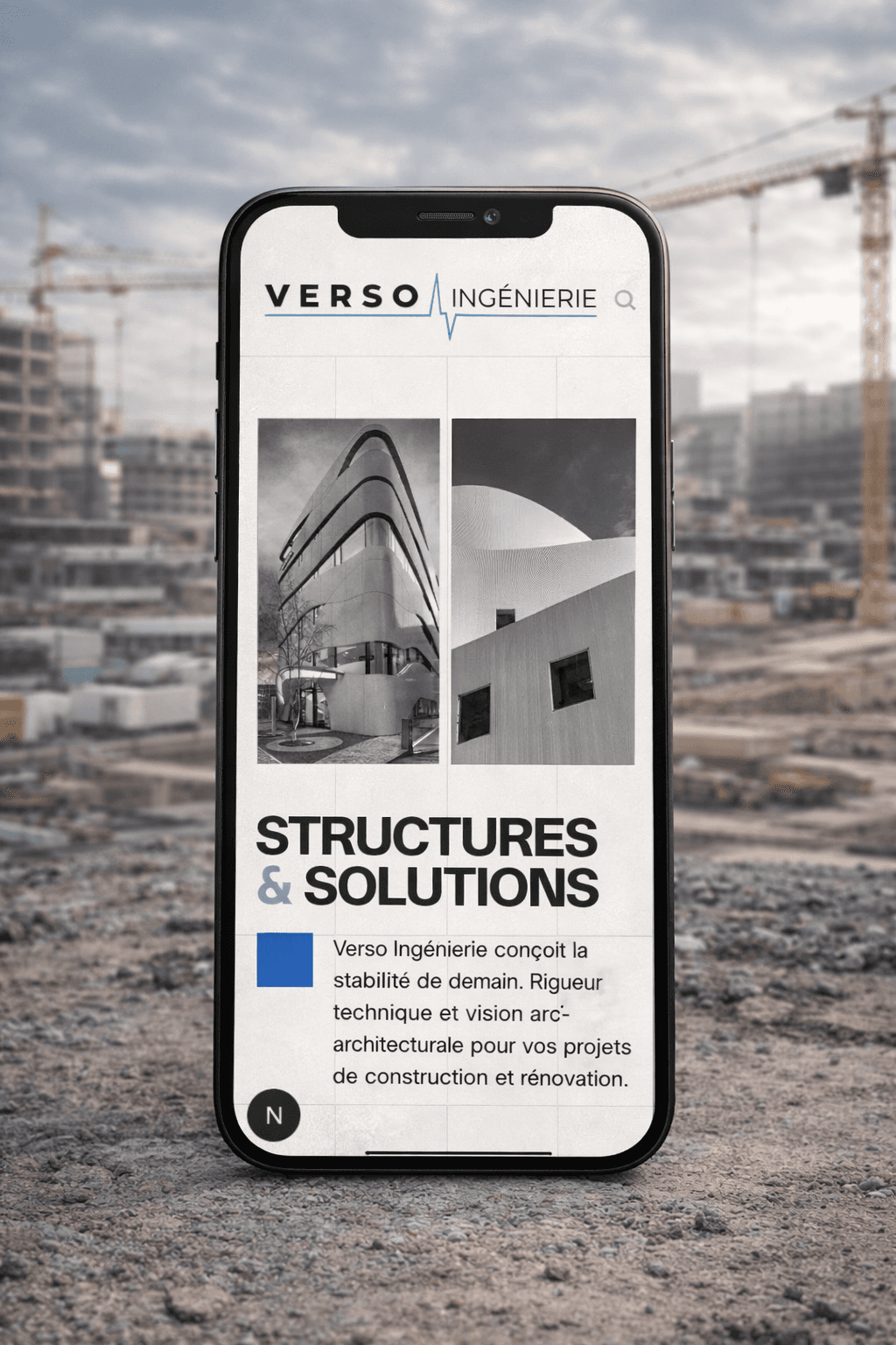 verso ingénieurie site web