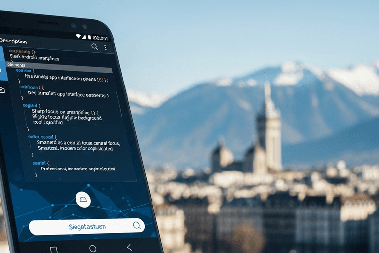 Développement app Android Genève : l'axe oublié