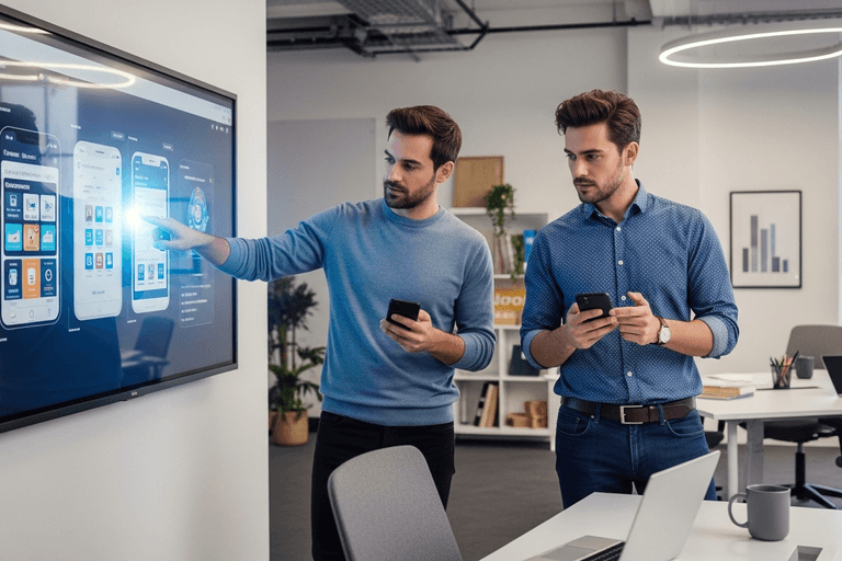 Différence React Native et Flutter pour PME