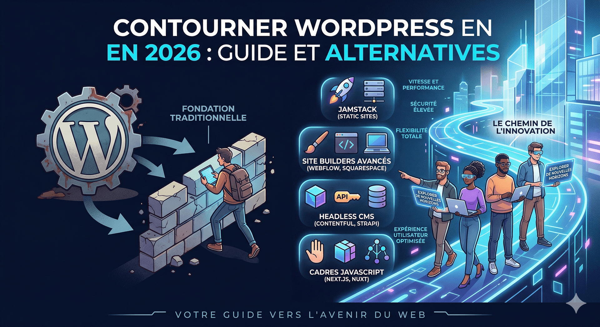 Contourner wordpress : guide et alternatives 