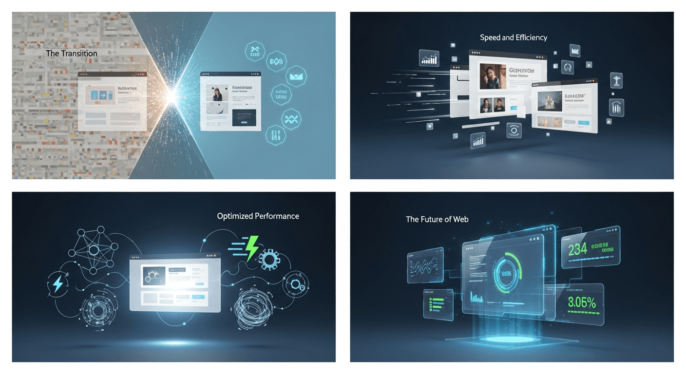 Refonte site web haute performance : le guide 2026