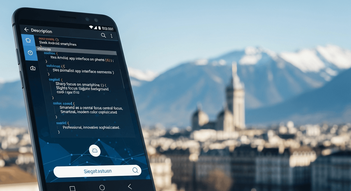 Développement app Android Genève : l'axe oublié