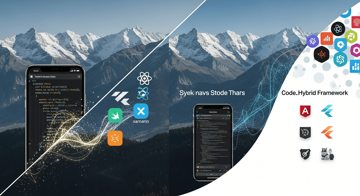 Développement mobile hybride suisse : natif ou…