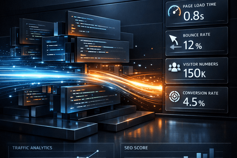 Sur-mesure vs CMS : le comparatif de performance