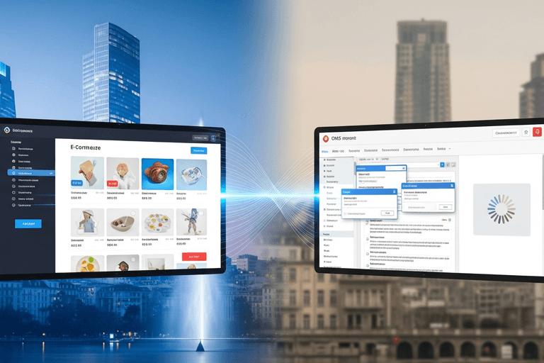 E-commerce sur mesure : Next.js vs CMS traditionnels