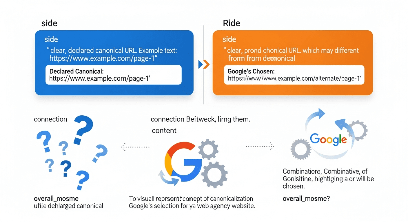 Pourquoi Google ignore parfois votre URL canonique