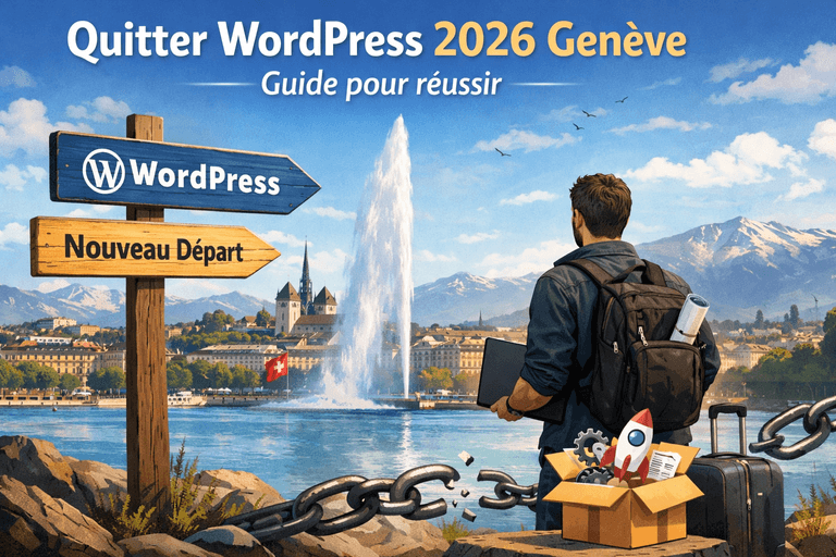 Quitter Wordpress à Genève