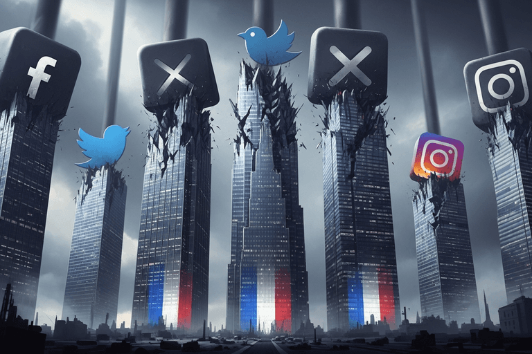 Les 7 péchés des géants français sur les réseaux sociaux